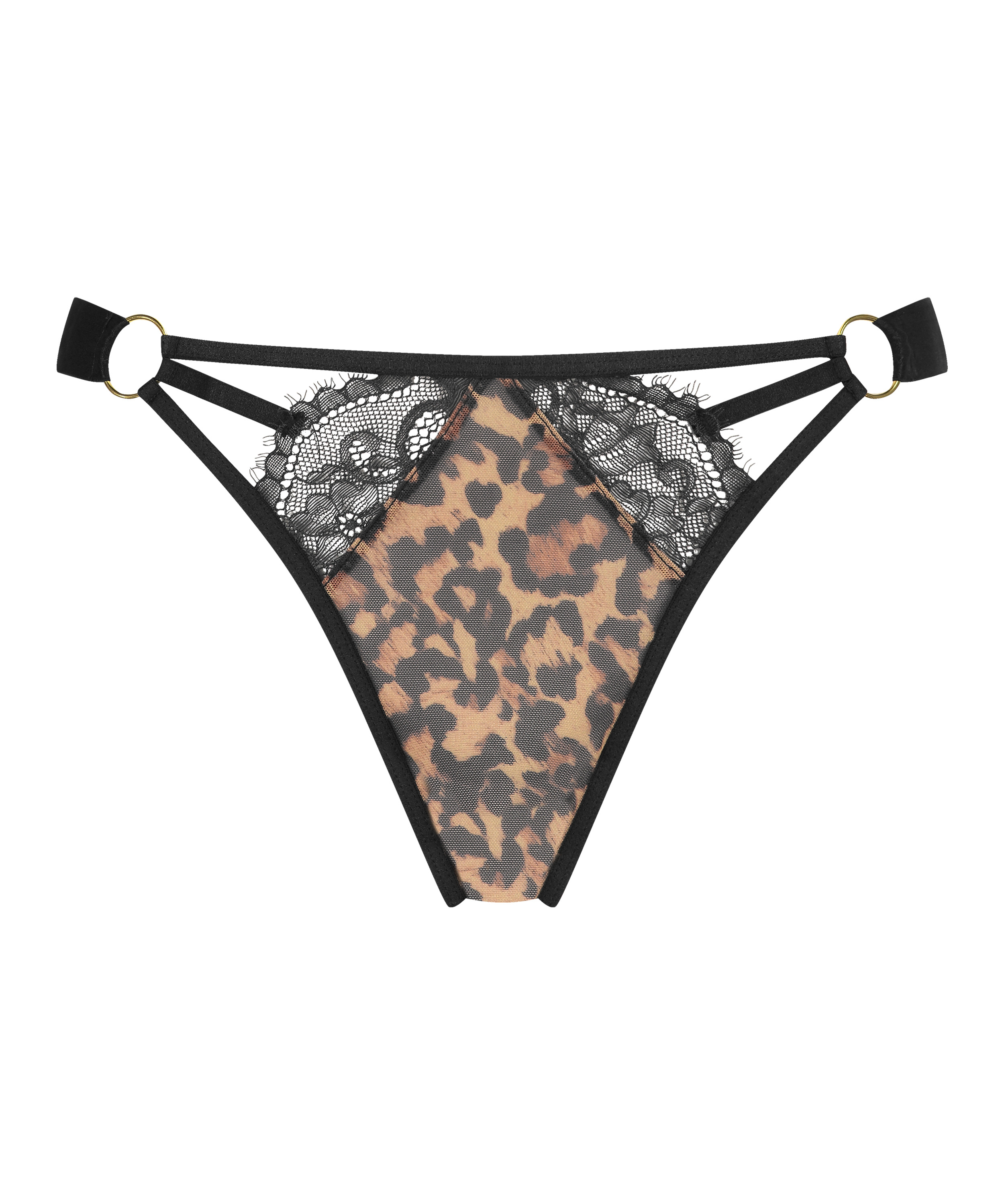 Evie h&ouml;gt skuren brazilian-trosa Nyakim, Svart, main