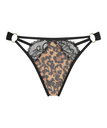 Evie h&ouml;gt skuren brazilian-trosa Nyakim, Svart