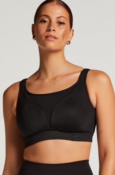 Hunkemöller Sport-bh HKMX The Elite, nivå 3 Svart