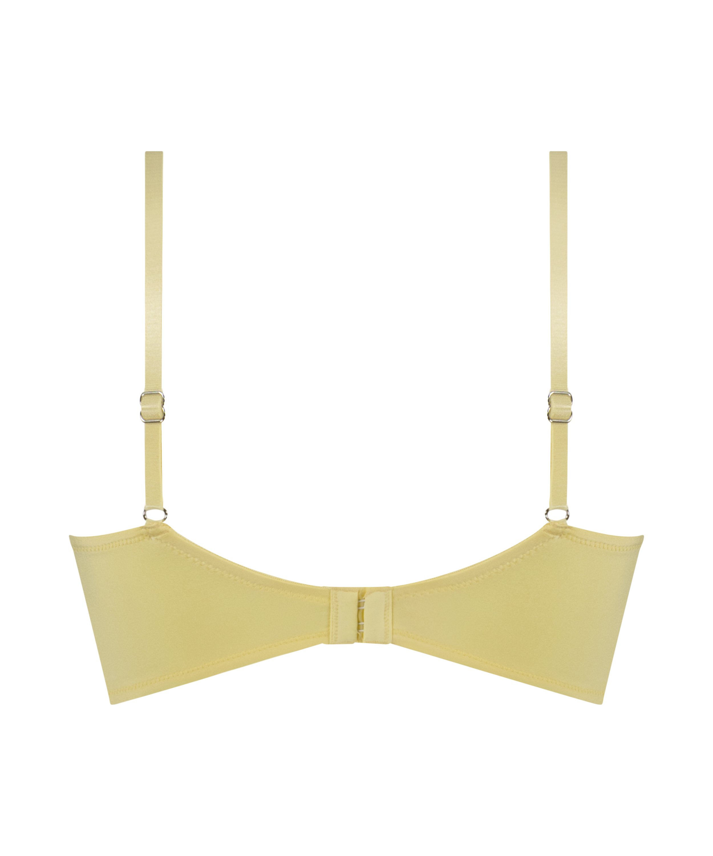 Formpressad longline-bh med bygel Sali, Gul, main