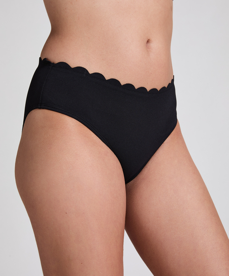 Scallop Rio bikiniunderdel, Svart