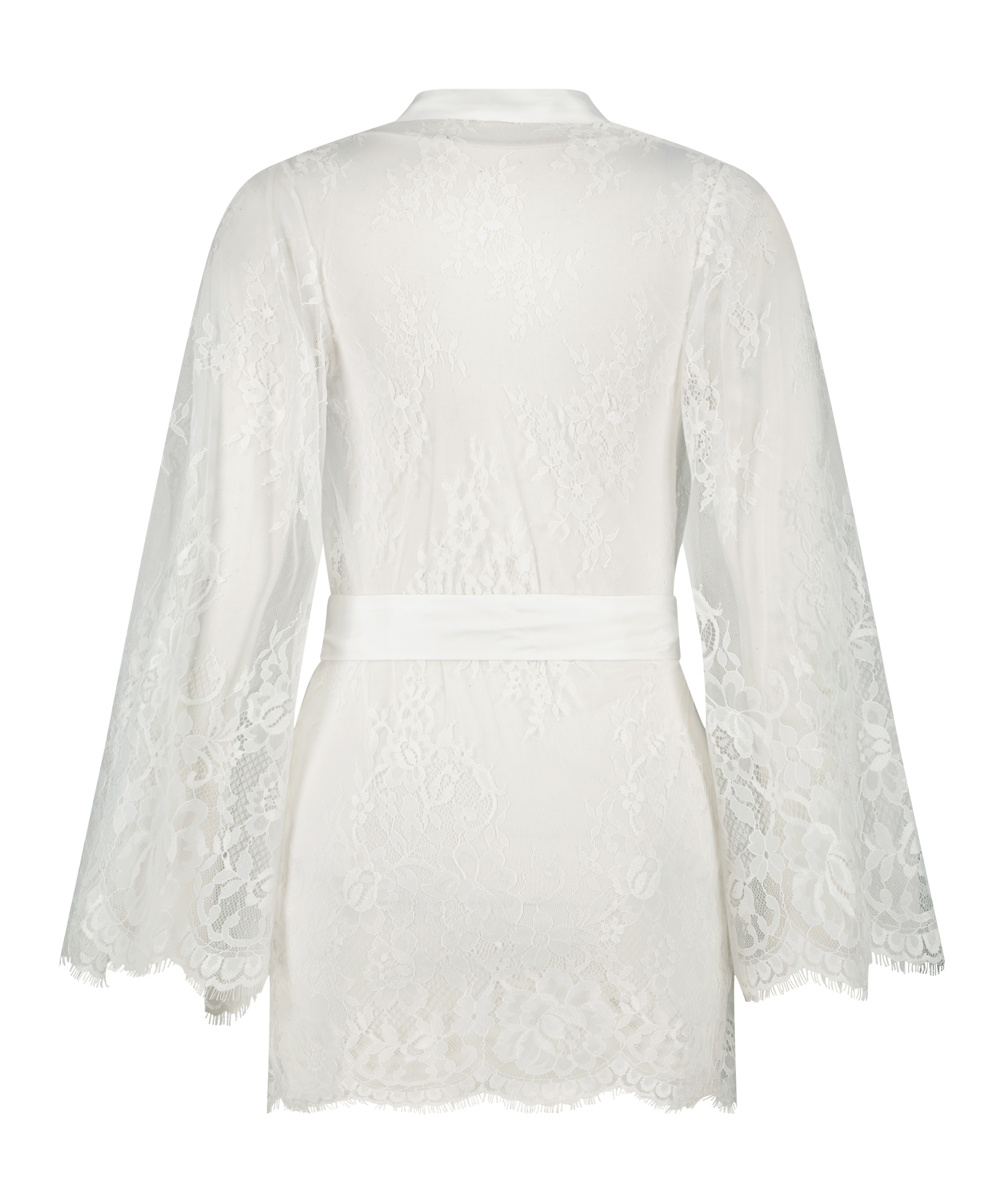 Kimono Lace Isabelle, Vit, main