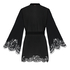 Kimono Satin, Svart