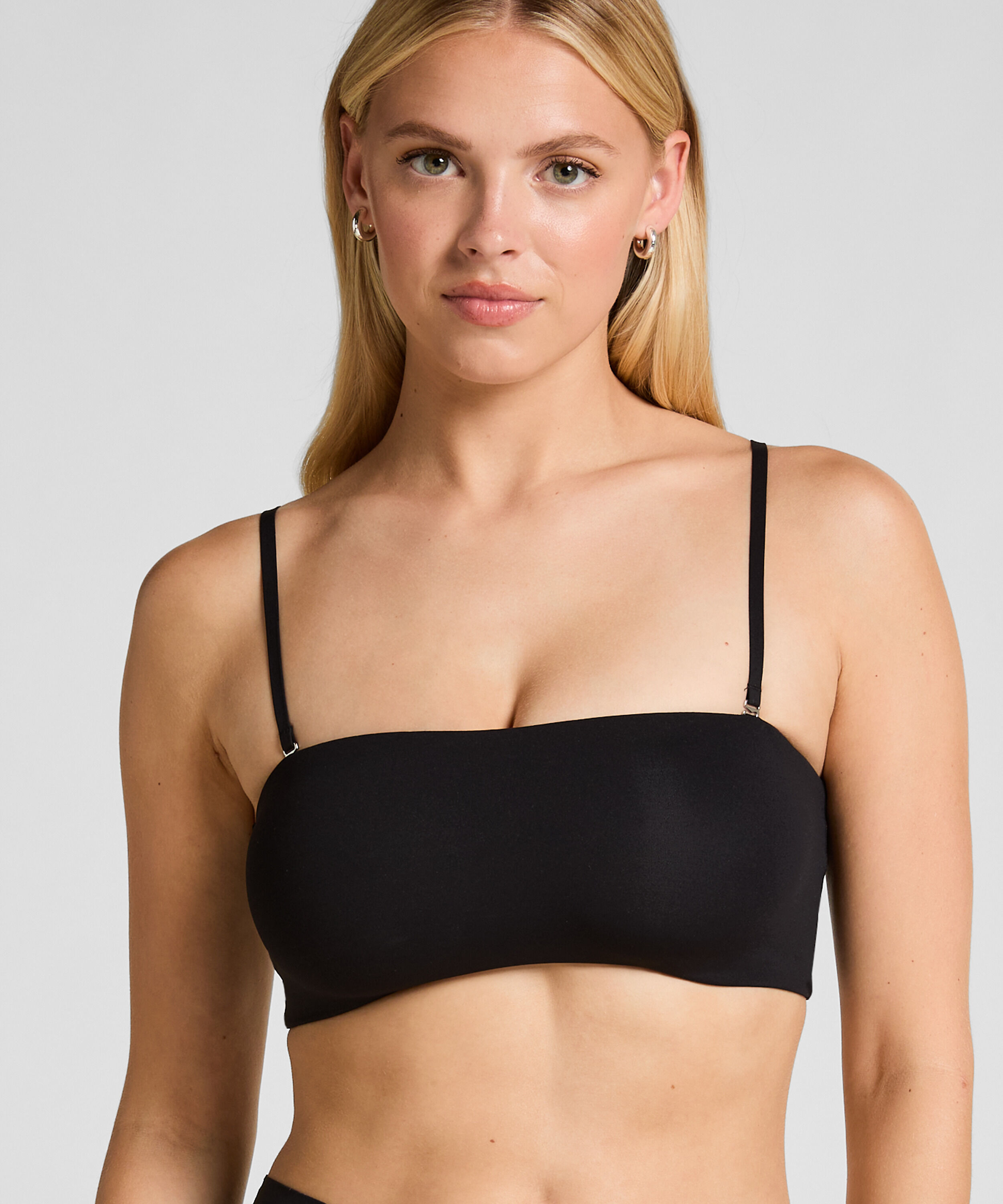 Bandeau Bralette Smooth, Svart Bandeau Bralette Smooth, Svart