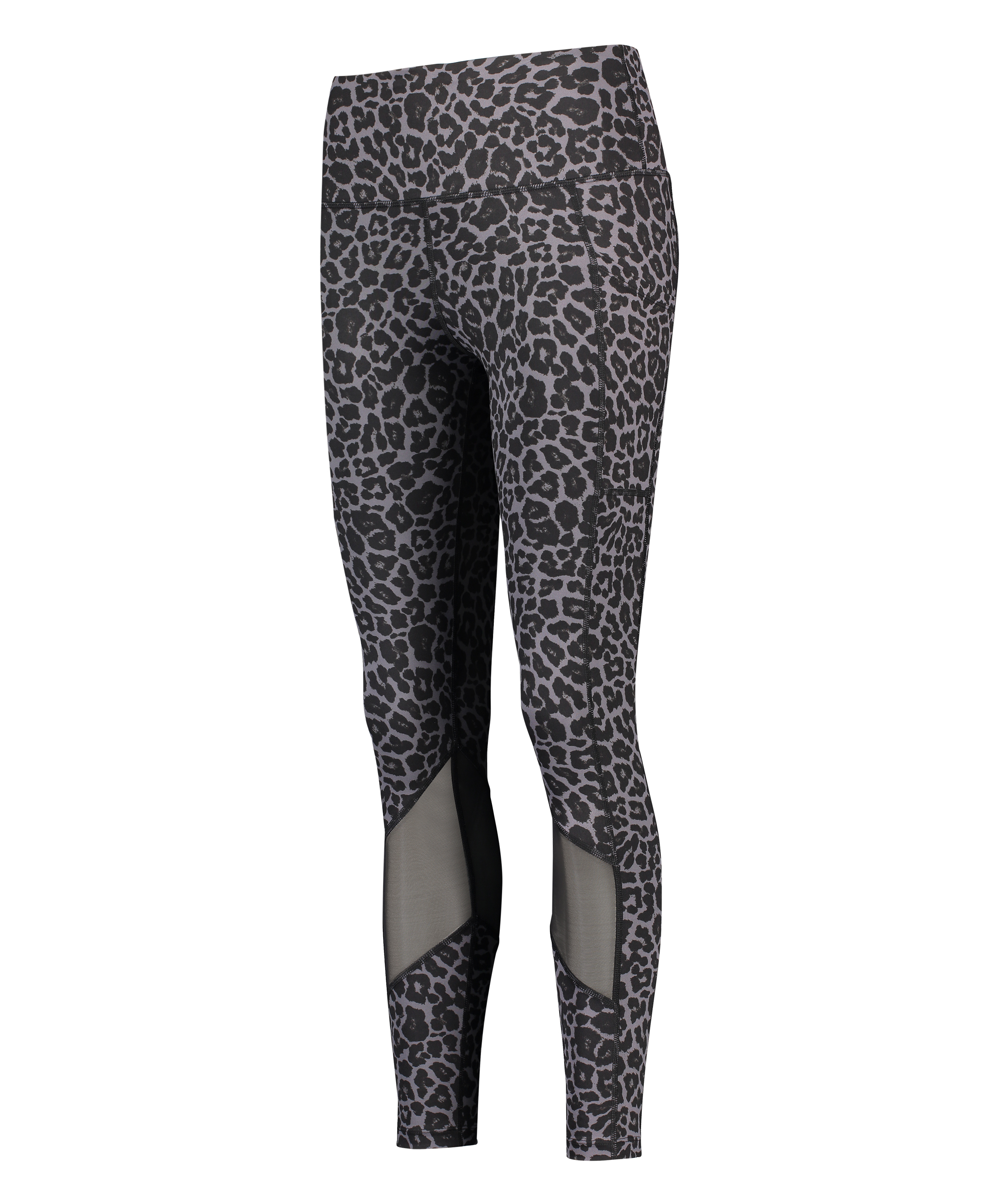 HKMX Oh My Squat sportleggings med h&ouml;g midja, Gr&aring;, main