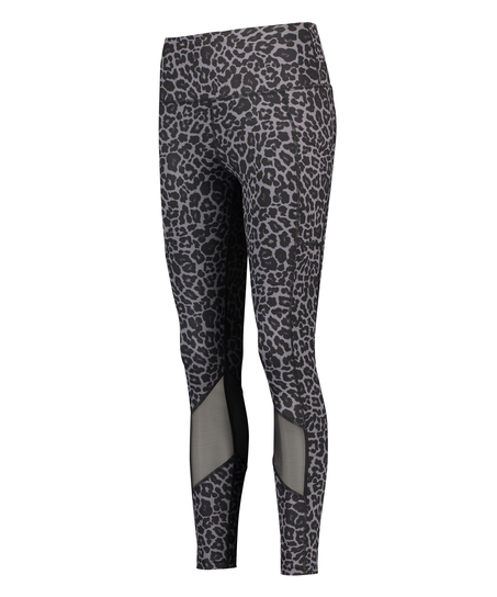 HKMX Oh My Squat sportleggings med h&ouml;g midja, Gr&aring;