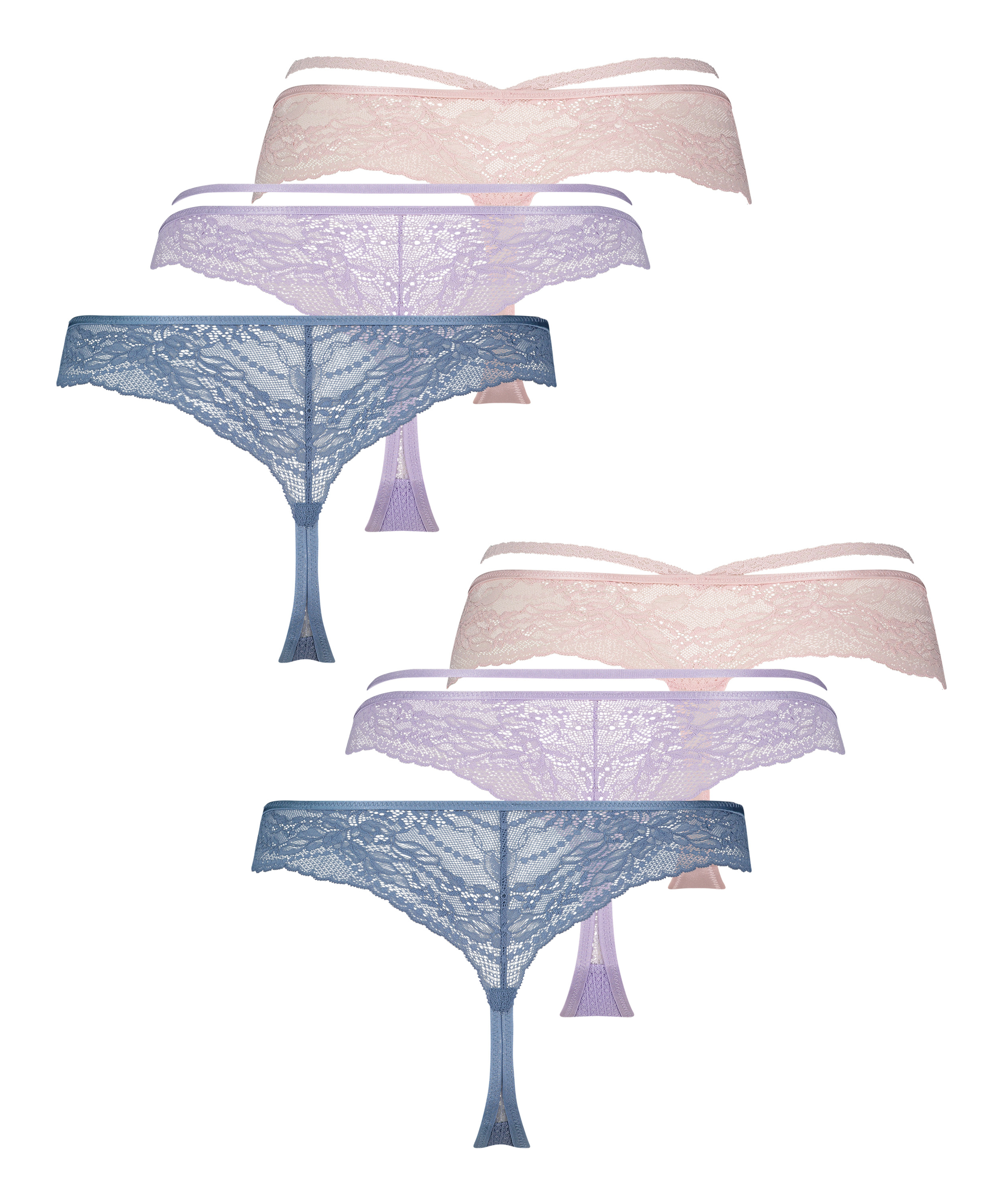 6-pack Braziliantrosa, blå, main