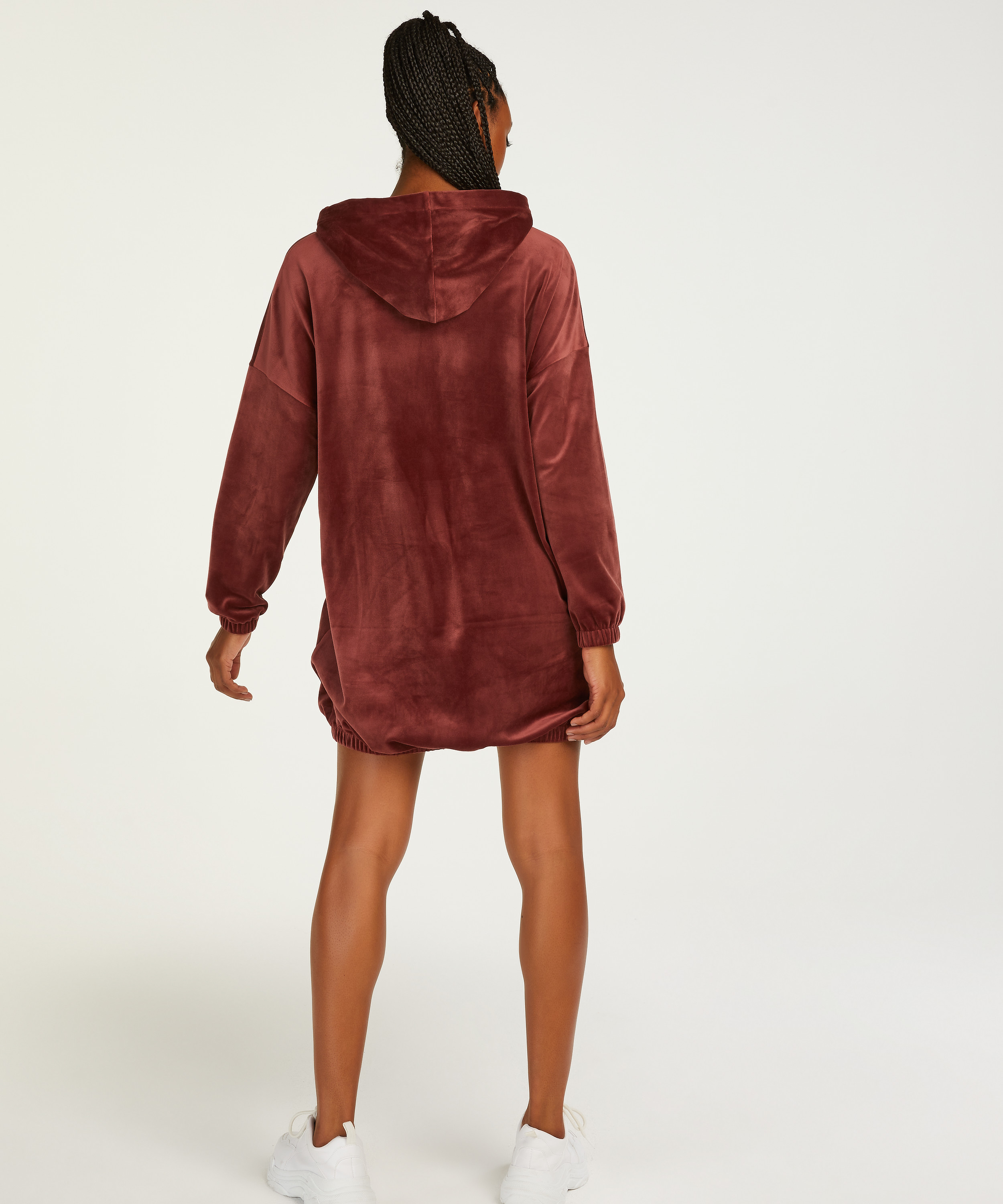 Badrock i sammet, Brun, main