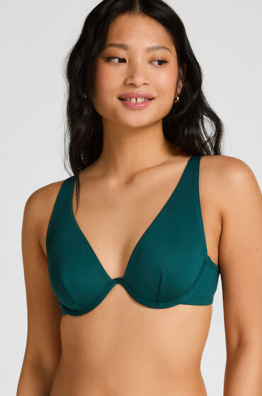 Hunkemöller Bikiniöverdel i neopren Grön