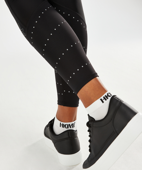 2 par HKMX Prestationssockor, Vit