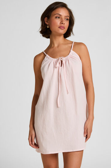 Hunkemöller Muslin-underklänning Rosa