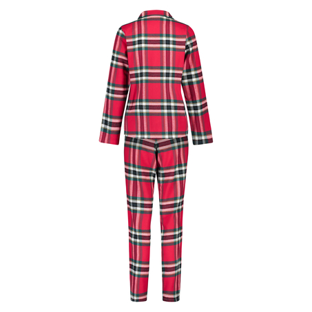 Pyjamasset Twill, röd