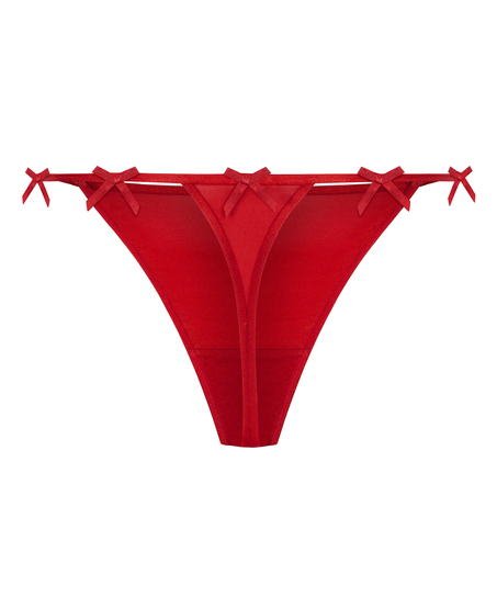 Cutie stringtrosa, Röd