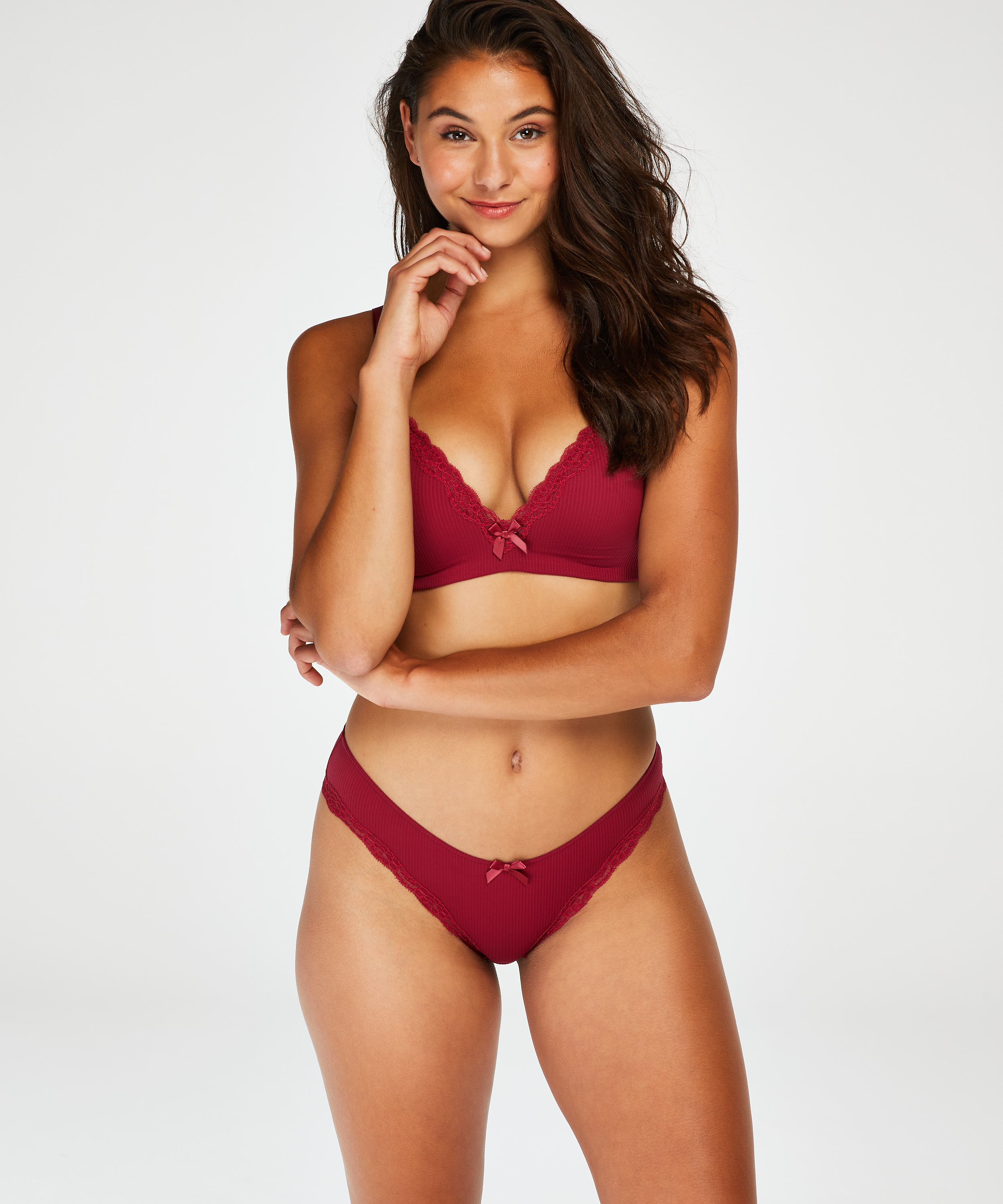 Lola brazilian-trosa, Röd, main