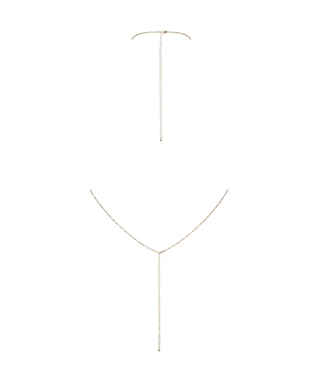 Bralette Chain Top, Gul