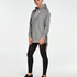 HKMX sweatshirt lace-up, Grå