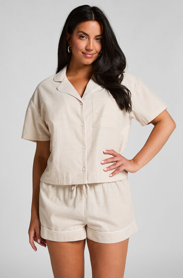 Hunkemöller Bomullsshorts Beige