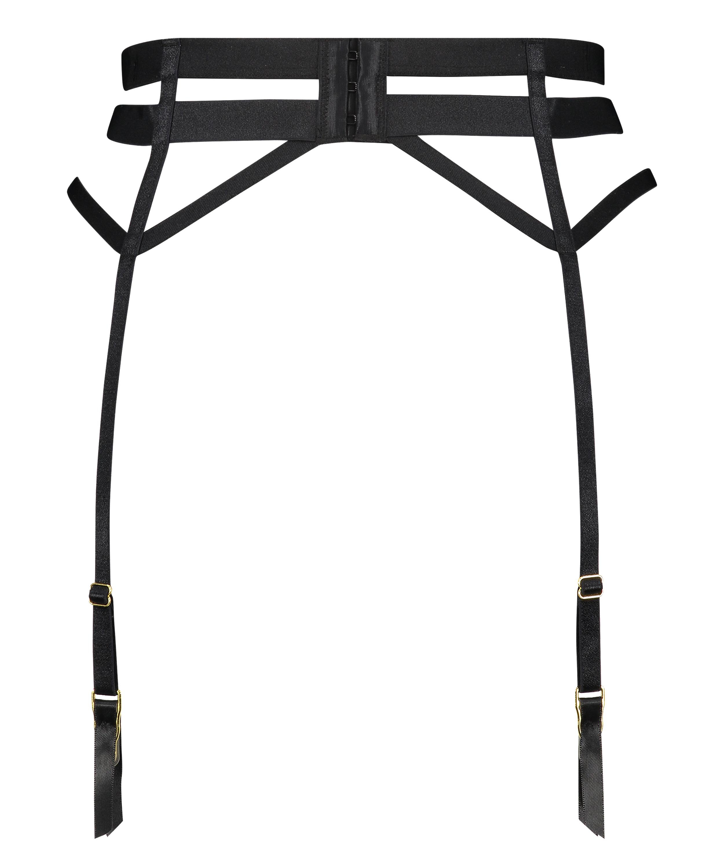 Private Sting strumpeband, Svart, main