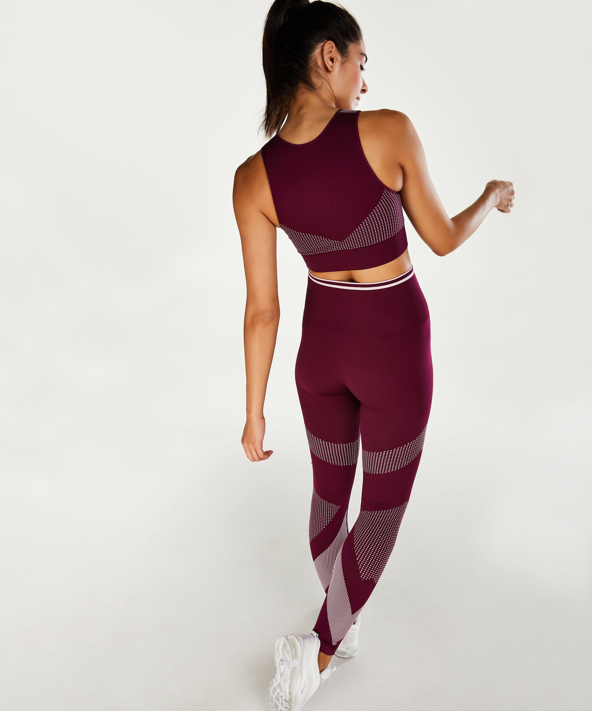 Sport-bh HKMX the highneck nivå 2, Lila, main