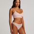 Stringtrosa Invisible Stripe Mesh, Rosa