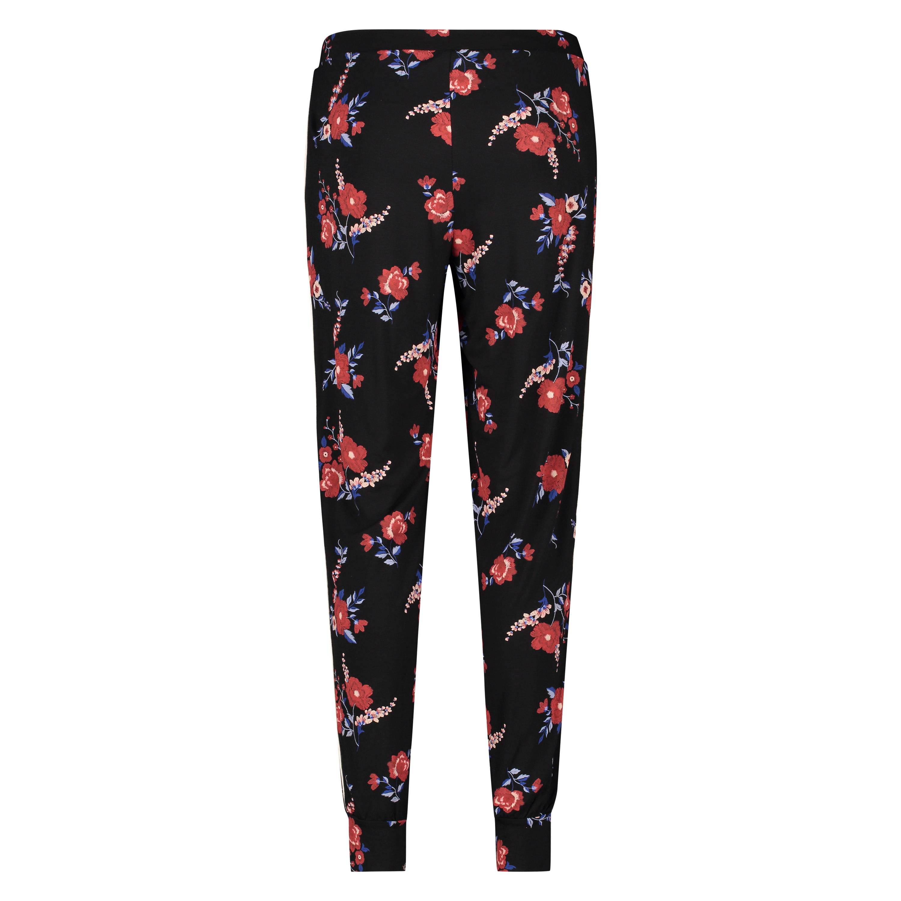 Jersey pyjamasbyxor, Svart, main