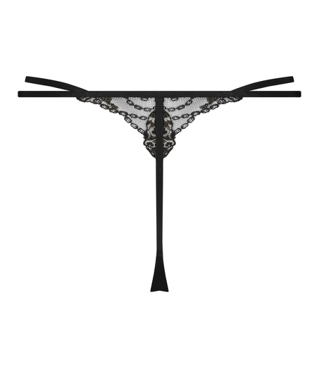 Stringtrosa Felicia, Svart