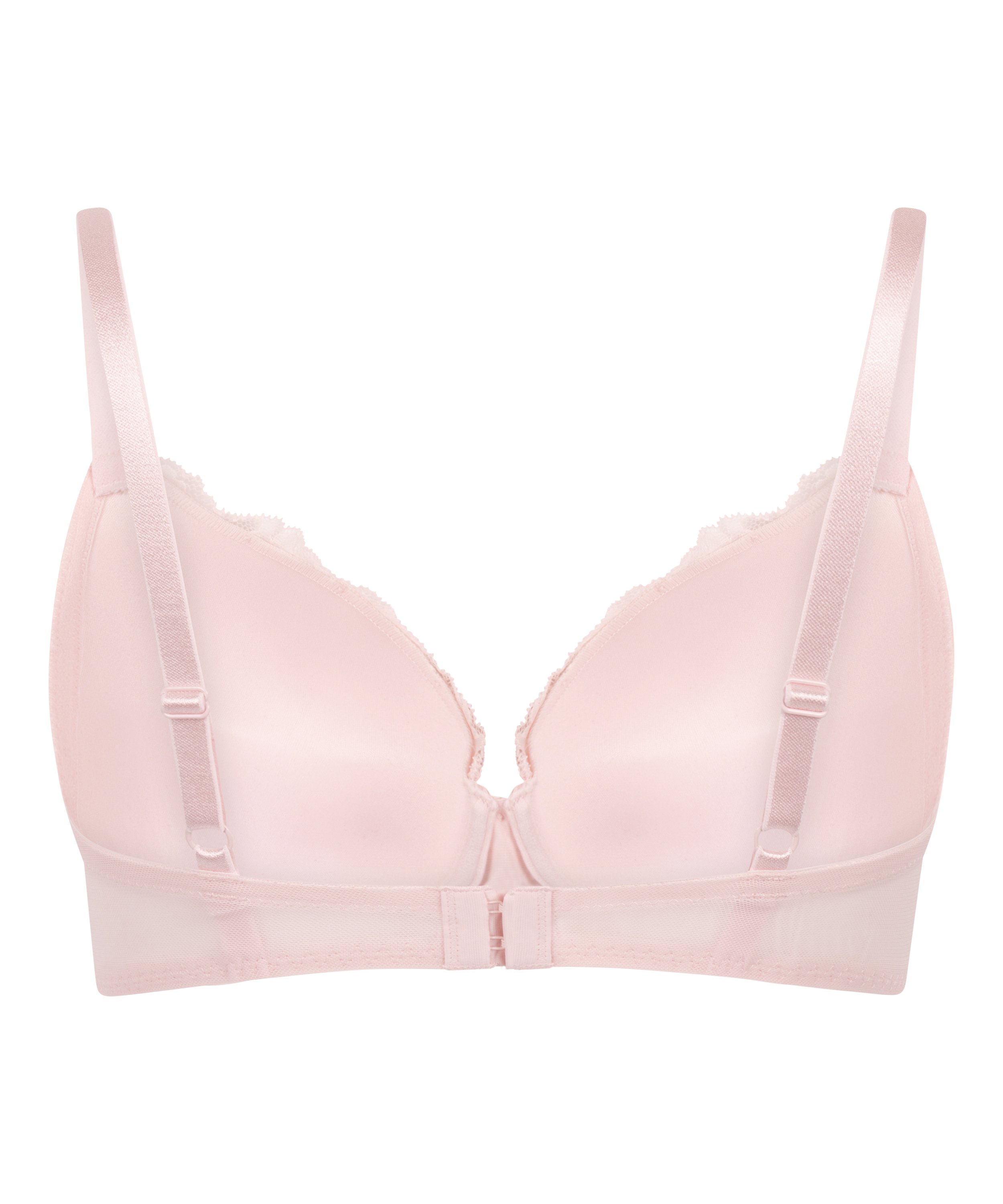 Vadderad push up-bh med bygel Teddy, Rosa, main