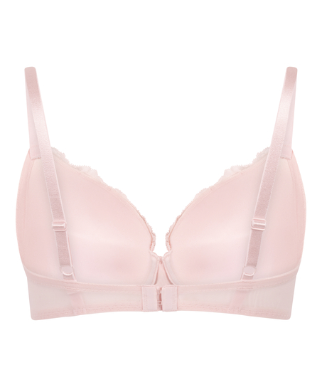Vadderad push up-bh med bygel Teddy, Rosa