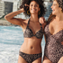 Rio Bikiniunderdel Leopard, Beige