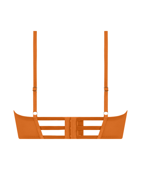 Formpressad longline bygel-bh Vera, Orange