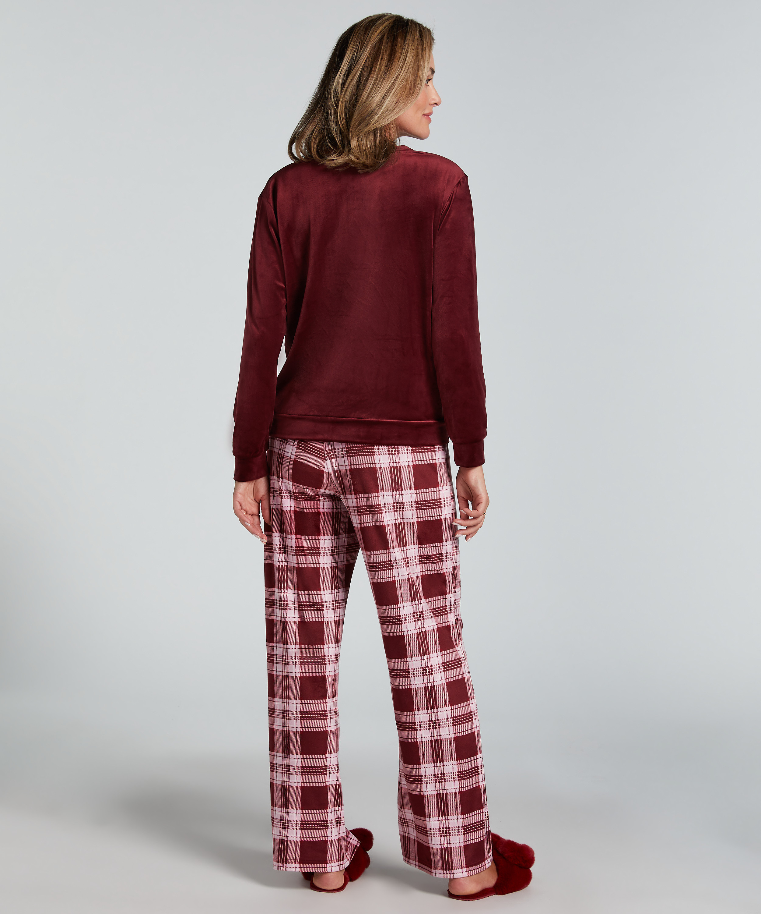 Pyjamasset Velours, Lila, main