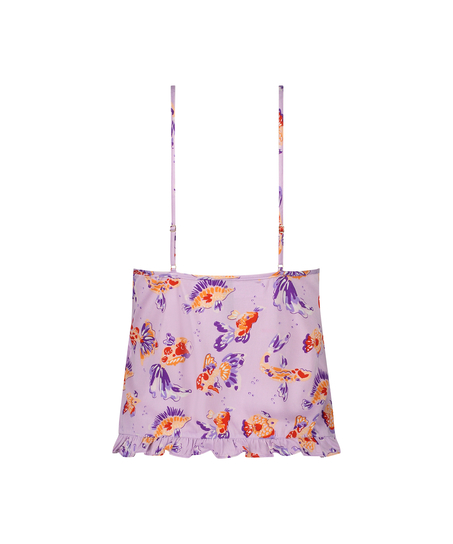 Camisole-topp i Satin, Lila