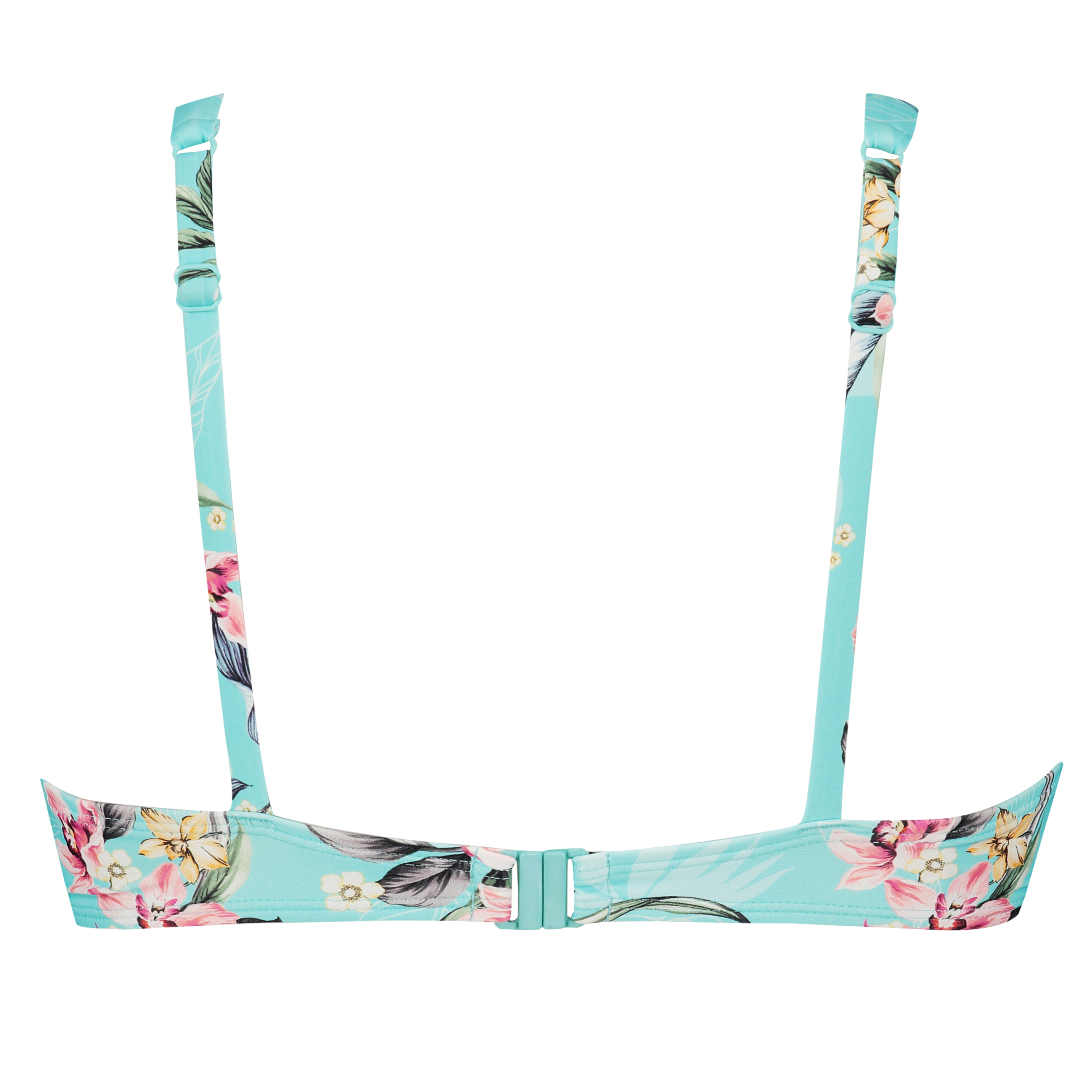 Bea icke-formpressad bh med bygel, Blå, main