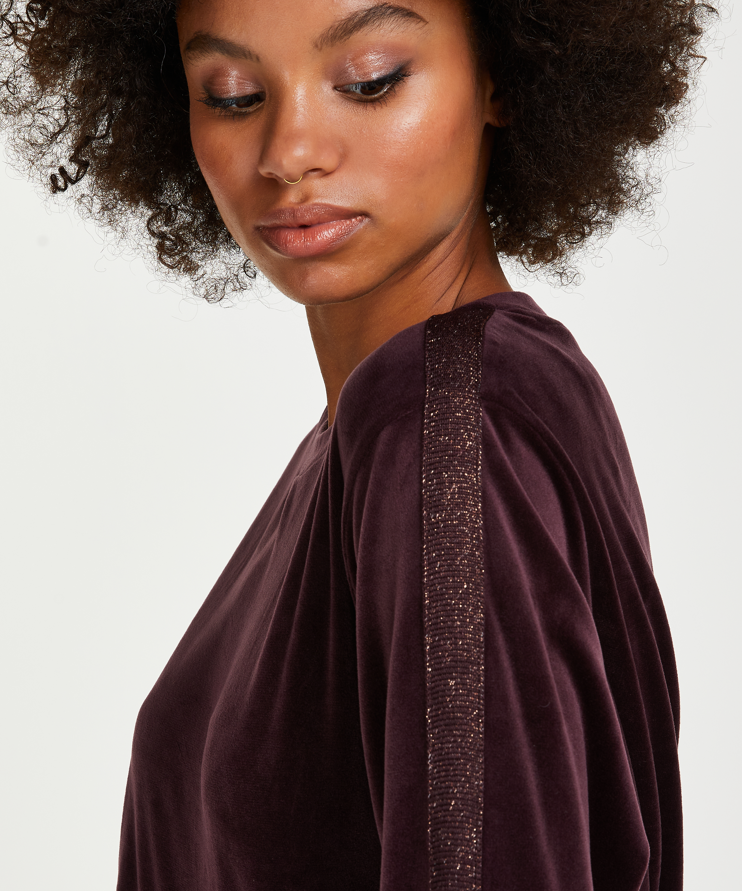 Sammetsskimmer-topp, Lila, main