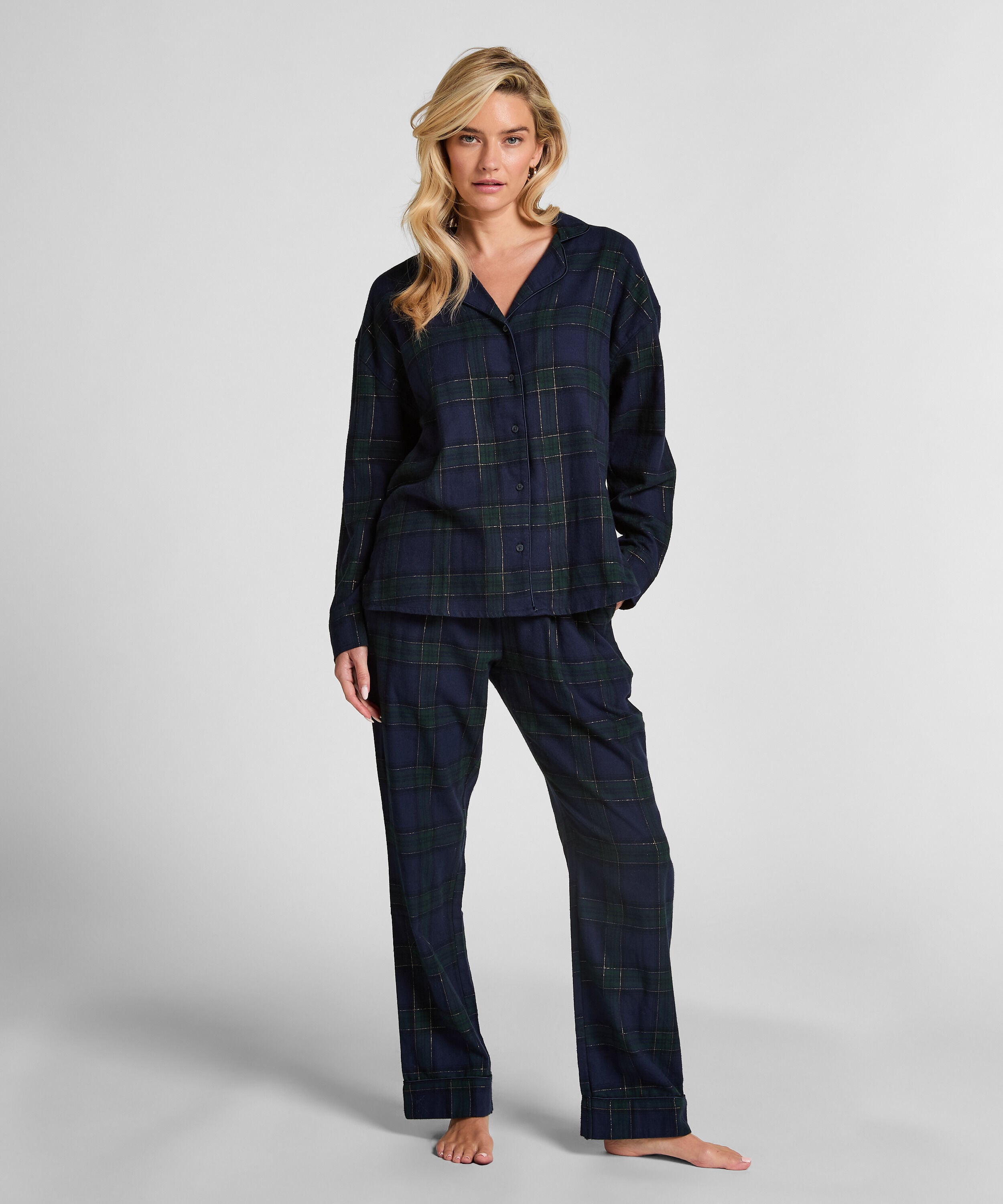 Pyjamasbyxori flanell