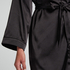 Kimono Satin, Svart
