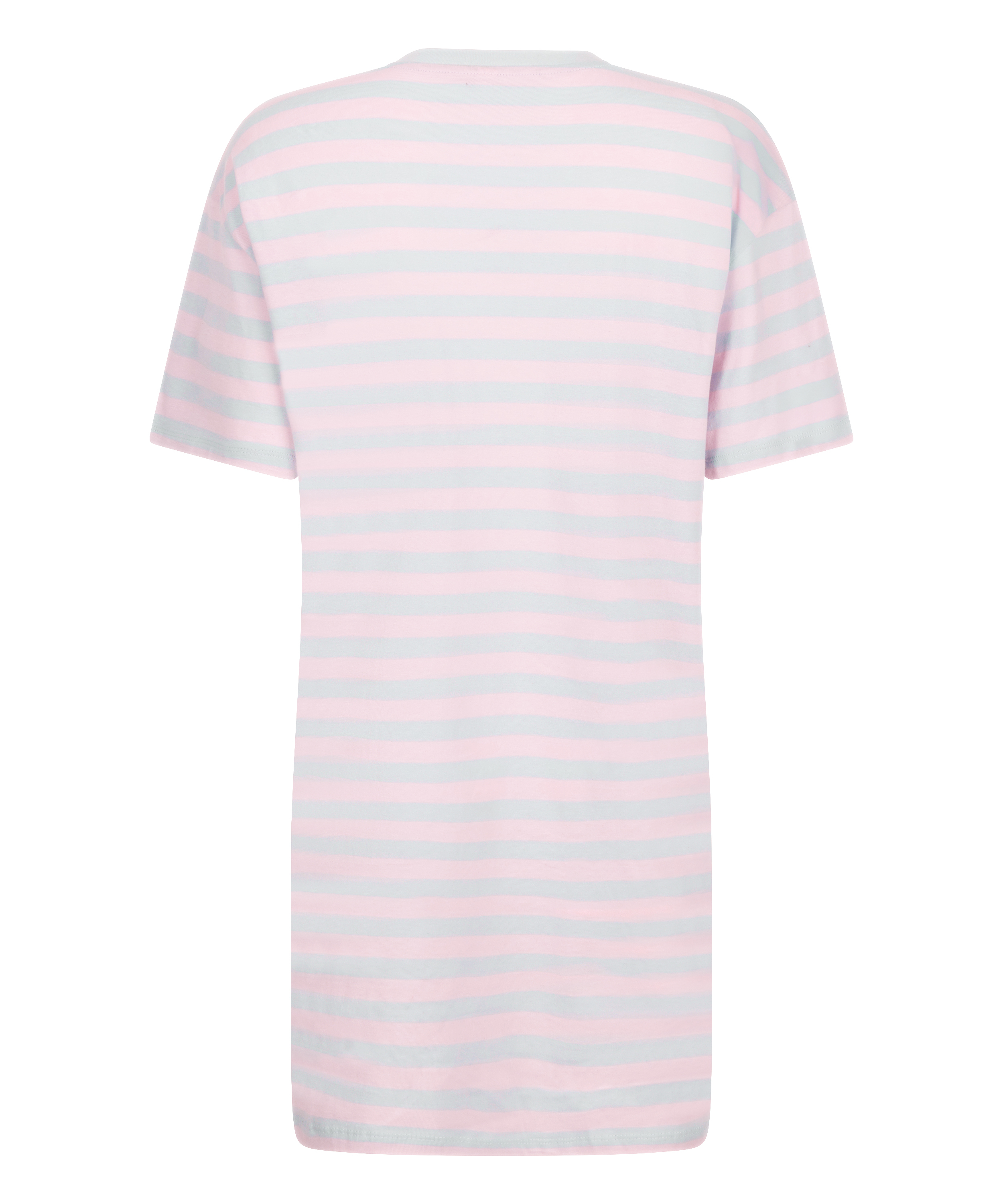 Nattskjorta med rund hals, Blå, main