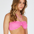 Bandeau bikinitopp Scallop, Rosa