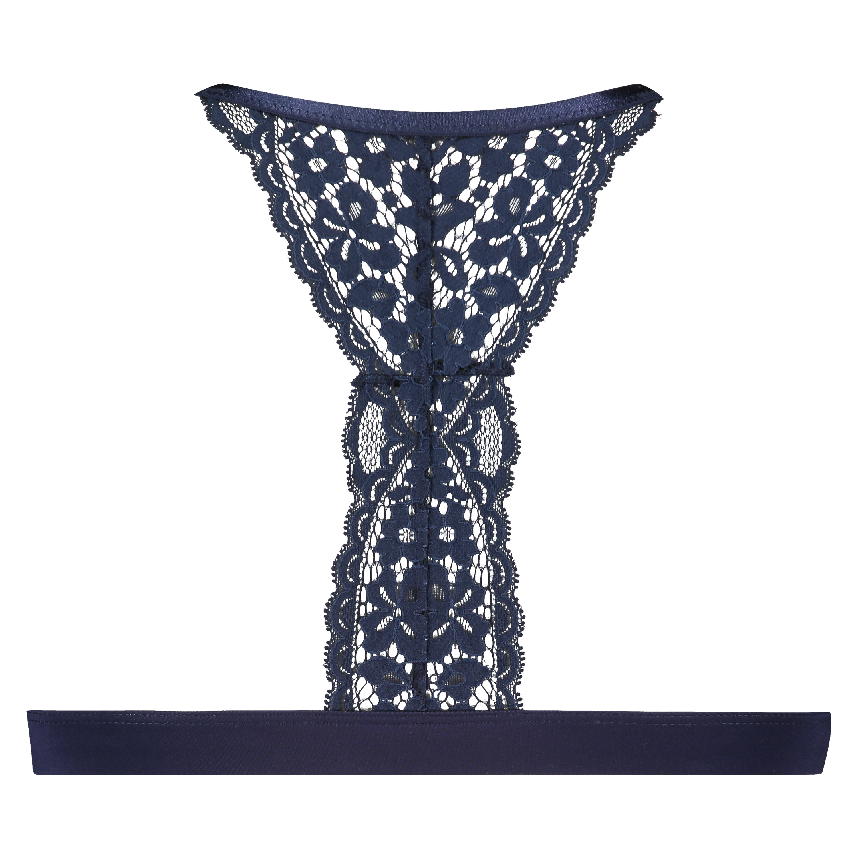 Formpressad triangelbralette Marina, Blå, main