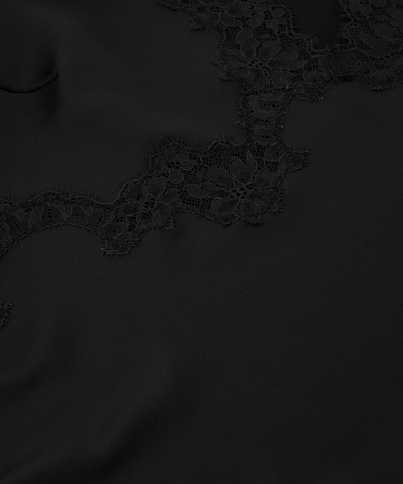 Spetslinne Sophia, Svart