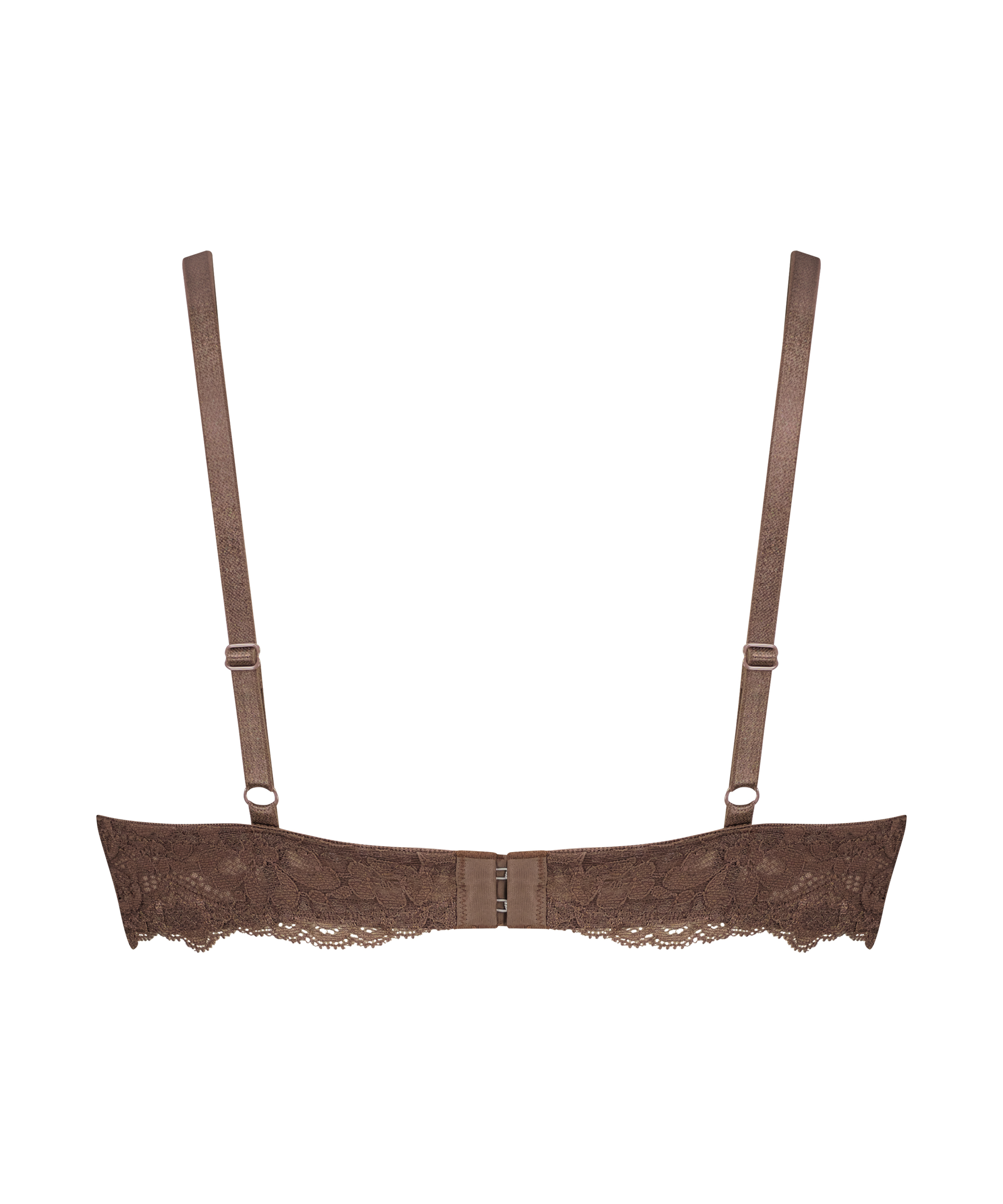 Formpressad bygel-bh Marine, Brun, main