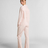 Pyjamastopp Bomull Poplin, Rosa