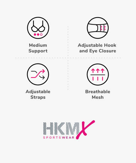 HKMX Sport-bh The All Star niv&aring; 2, Rosa