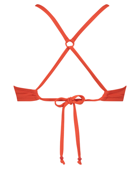 Bikiniöverdel Aruana Rib, Orange