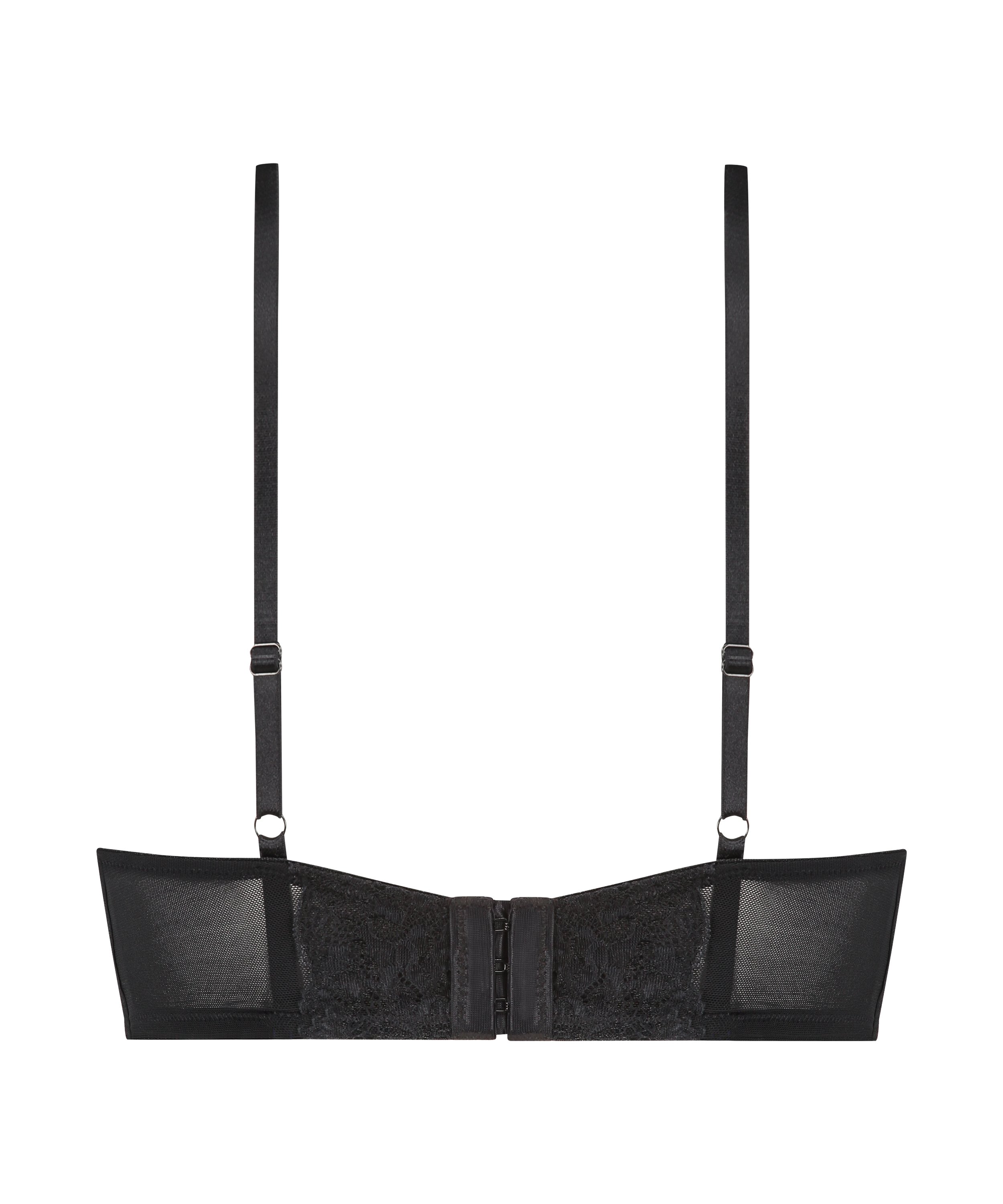 Formpressad push-up bygel-bh Gigi, Svart, main