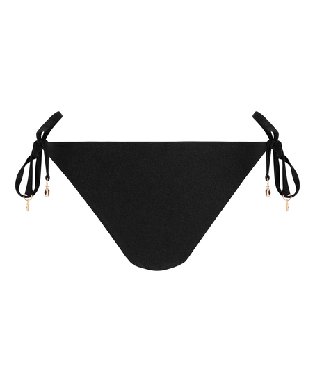 Boho Cheeky bikininederdel, Svart