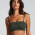 Bandeau Bralette Smooth, Grön
