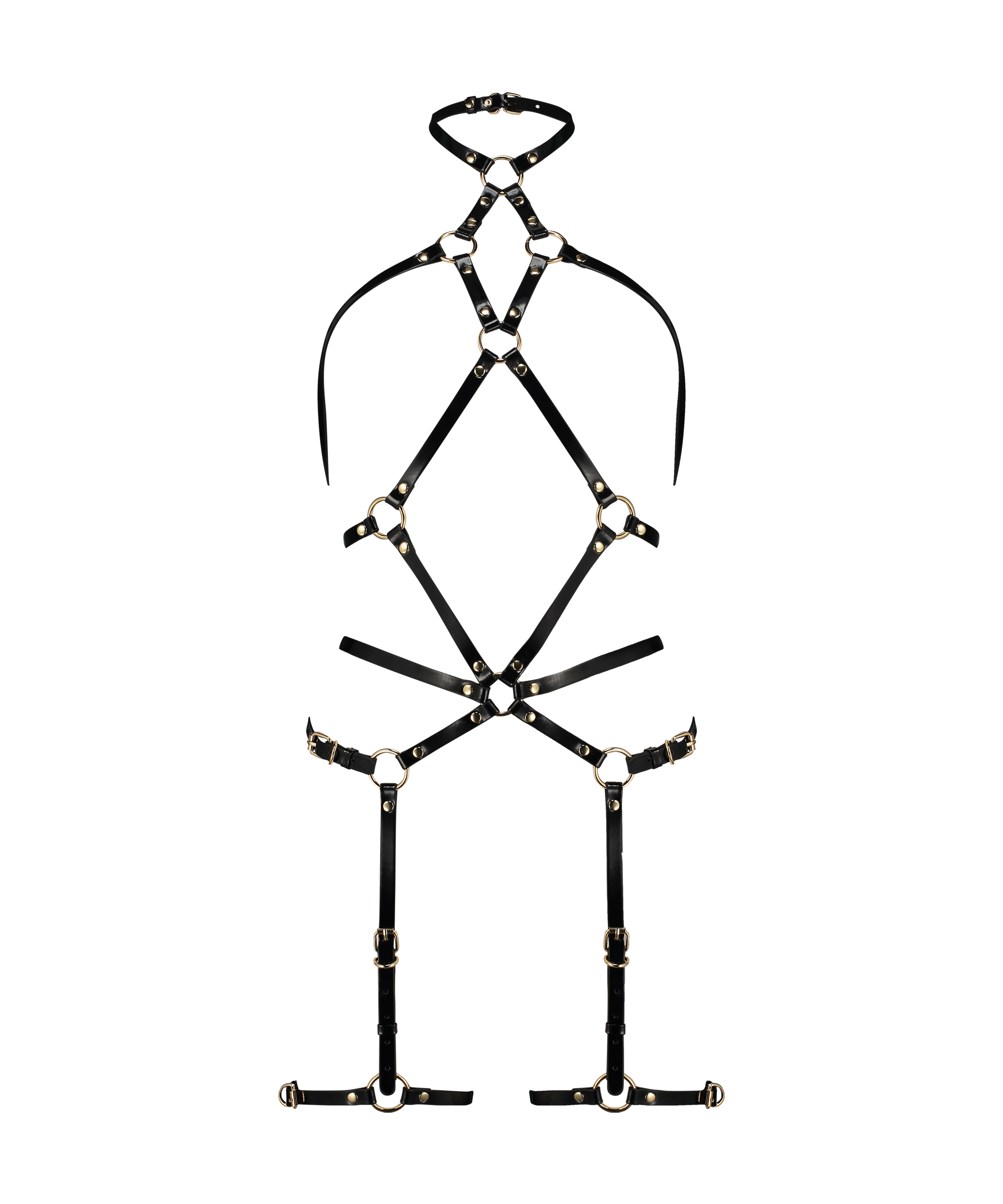 Private Sele i konstläder, Svart, main