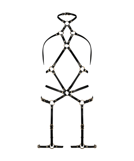 Private Sele i konstläder, Svart