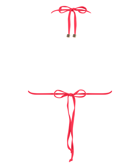 Doha triangelbikiniöverdel, Röd